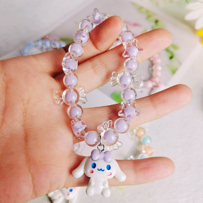 Wholesale candy color children's bracelet cartoon cute animals JDC-BT-LiM009