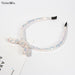 Jewelry WholesaleWholesale mesh Sequin rabbit ear headband JDC-HD-XinX003 headband 心喜 %variant_option1% %variant_option2% %variant_option3%  Factory Price JoyasDeChina Joyas De China