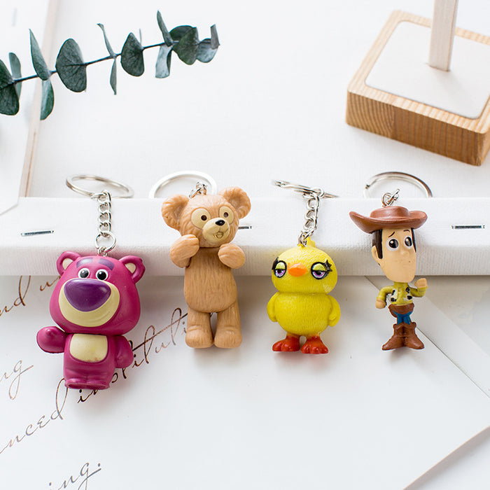 Wholesale Cartoon Resin Cute Keychain (M) JDC-KC-XiangYi006