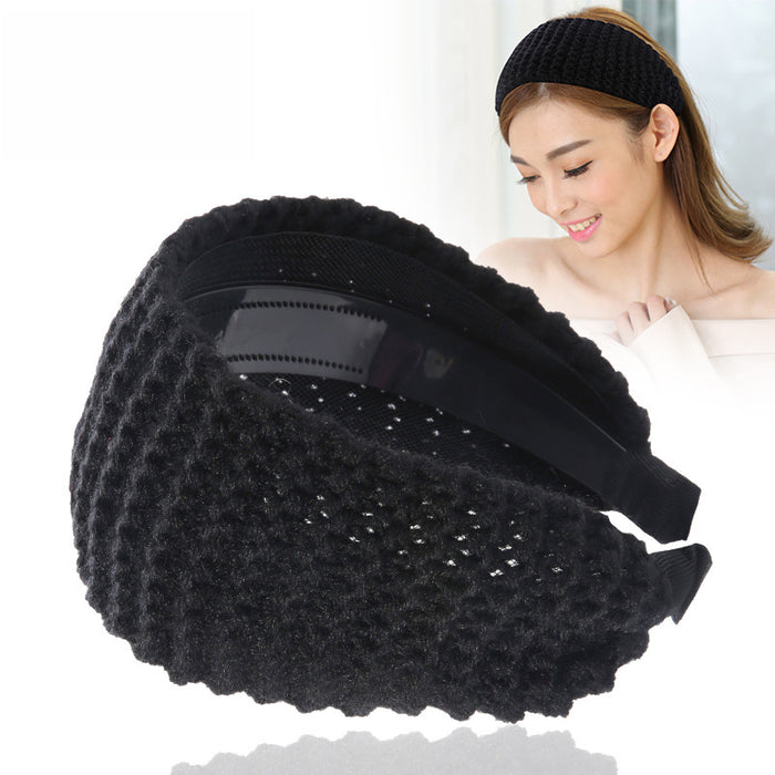 Jewelry WholesaleWholesale wide-brimmed knitted woolen hair band JDC-HD-Chunj003 Headband 纯界 %variant_option1% %variant_option2% %variant_option3%  Factory Price JoyasDeChina Joyas De China