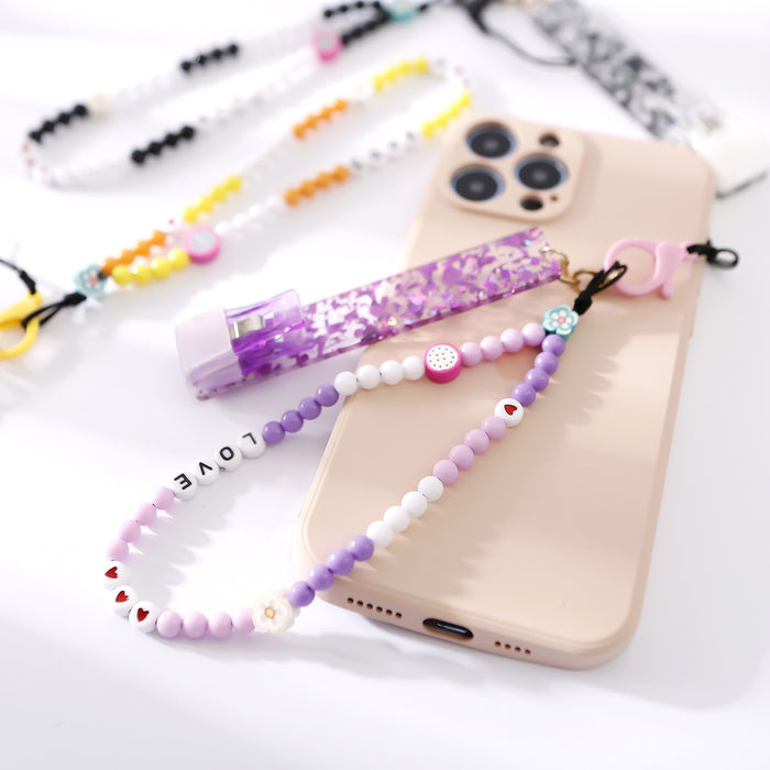 Jewelry WholesaleWholesale Plastic Acrylic Card Picker Mobile Phone Chain Keychain MOQ≥2 JDC-KC-JM025 Keychains 杰米 %variant_option1% %variant_option2% %variant_option3%  Factory Price JoyasDeChina Joyas De China