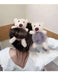 Jewelry WholesaleWholesale Bear Plush Hair Ring JDC-HS-DR001 Hair Scrunchies 蒂锐 %variant_option1% %variant_option2% %variant_option3%  Factory Price JoyasDeChina Joyas De China