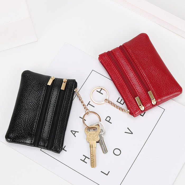 Wholesale PU Leather Coin Purse Keychain Wallet JDC-KC-ShMei001