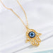 Jewelry WholesaleWholesale Devil's Eye Alloy Necklace MOQ≥3 JDC-NE-Juej005 Necklaces 觉际 %variant_option1% %variant_option2% %variant_option3%  Factory Price JoyasDeChina Joyas De China