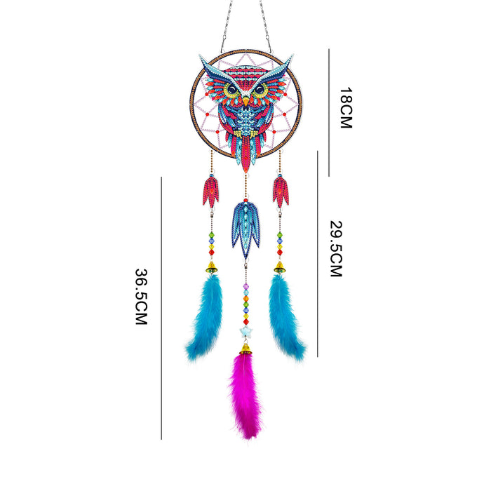 Wholesale Diamond Painting DIY Acrylic Full Drill Dreamcatcher MOQ≥2 JDC-DC-JSen001