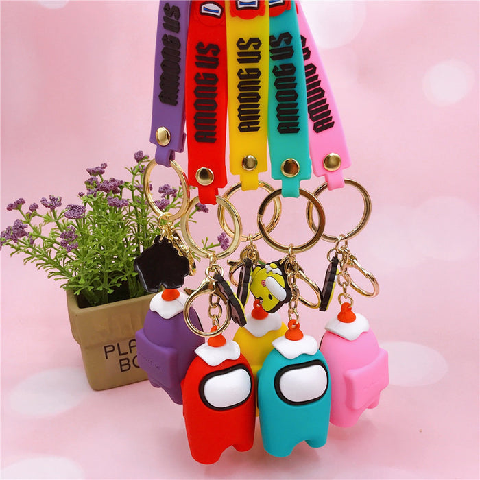 Wholesale Cartoon PVC Soft Rubber Keychain (M) JDC-KC-YaLL006