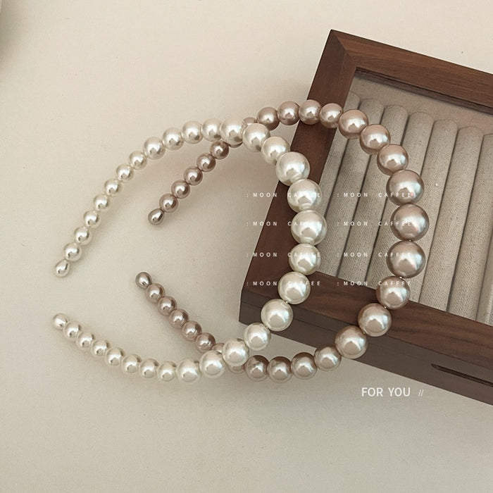 Wholesale Headband Imitation Pearl Temperament Elegant JDC-HD-JiaJ001