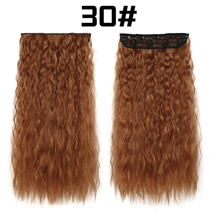 Jewelry WholesaleWholesale High Temperature Silk Wig Pieces Wool Roll Long Hair Extension Pieces JDC-WS-SanY002 Wigs 三盈 %variant_option1% %variant_option2% %variant_option3%  Factory Price JoyasDeChina Joyas De China