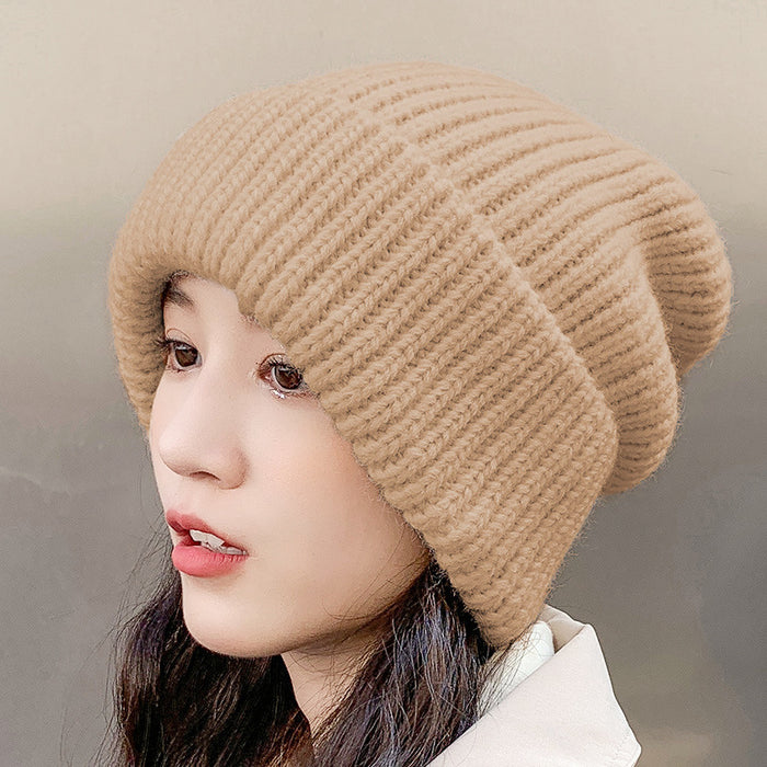 Wholesale Hats Acrylic Warm Earmuffs Pile Beanies Knitted JDC-FH-PinXin001