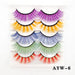 Jewelry WholesaleWholesale Color Messy False Eyelashes 5 Pairs Pack JDC-EY-LDian002 eyelashes 靓点 %variant_option1% %variant_option2% %variant_option3%  Factory Price JoyasDeChina Joyas De China