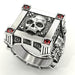 Jewelry WholesaleWholesale Mechanical Skull Alloy Men's Ring JDC-RS-ChenR035 Rings 晨睿 %variant_option1% %variant_option2% %variant_option3%  Factory Price JoyasDeChina Joyas De China