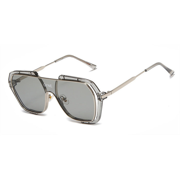 Jewelry WholesaleWholesale Frameless Large Frame Resin Lens PC Metal Sunglasses JDC-SG-JinF032 Sunglasses 季丰 %variant_option1% %variant_option2% %variant_option3%  Factory Price JoyasDeChina Joyas De China