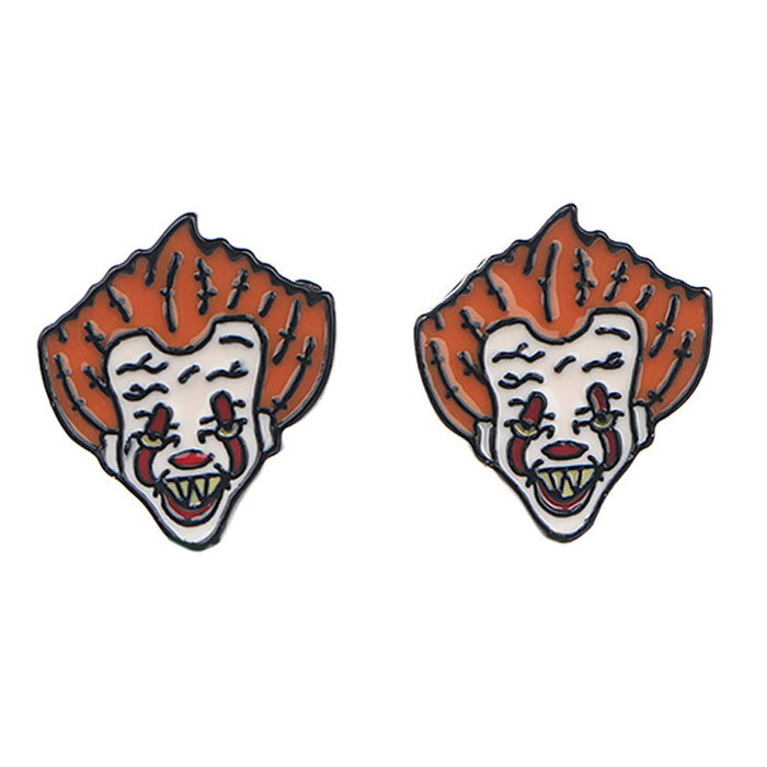 Wholesale Earrings Alloy Cartoon Horror Thriller MOQ≥5 JDC-ES-kubei005