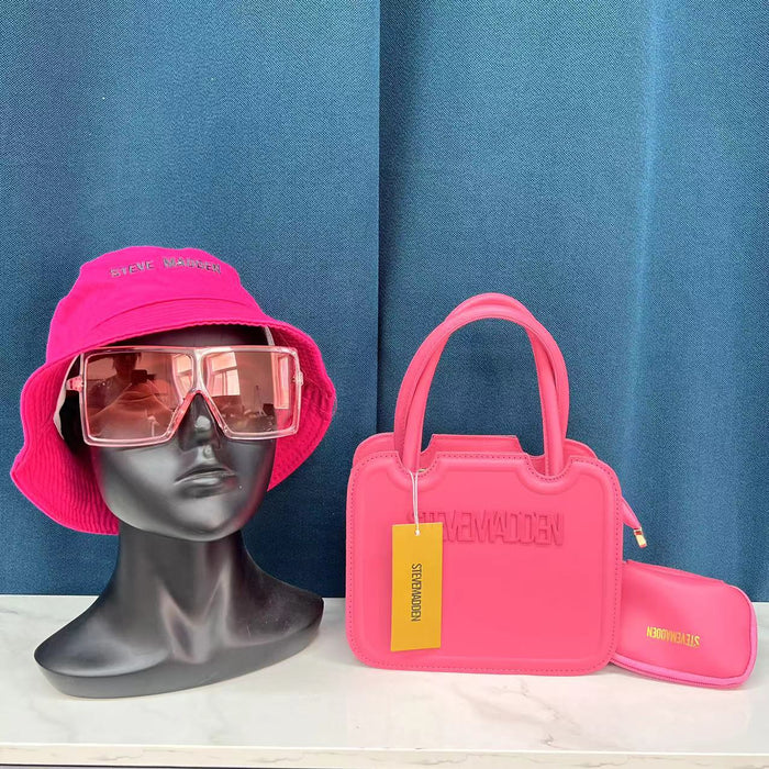 Wholesale Sunglasses Hat PU Shoulder Bag Handbag Set (F) JDC-HB-YLuo001