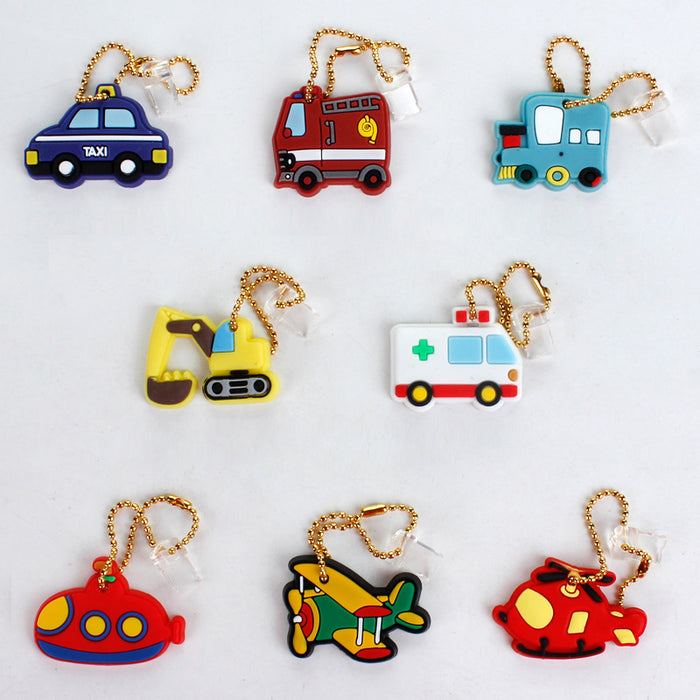 Wholesale Mobile Phone Dust Plug PVC Cute Car Airplane Pendant MOQ≥3 JDC-PC-ZhongJ009