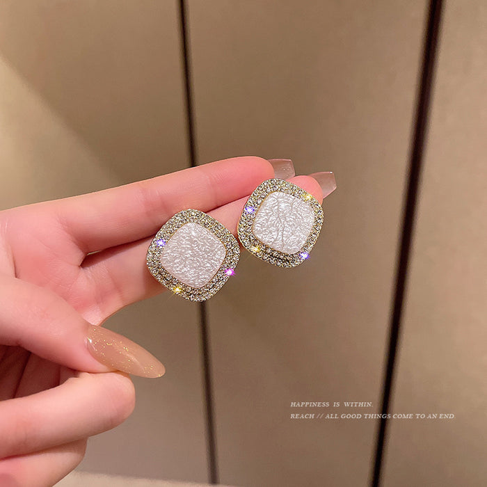 Jewelry WholesaleWholesale Xiaoxiangfeng New Simple Stud Earrings Cold Wind JDC-ES-HanK011 Earrings 韩蔻 %variant_option1% %variant_option2% %variant_option3%  Factory Price JoyasDeChina Joyas De China