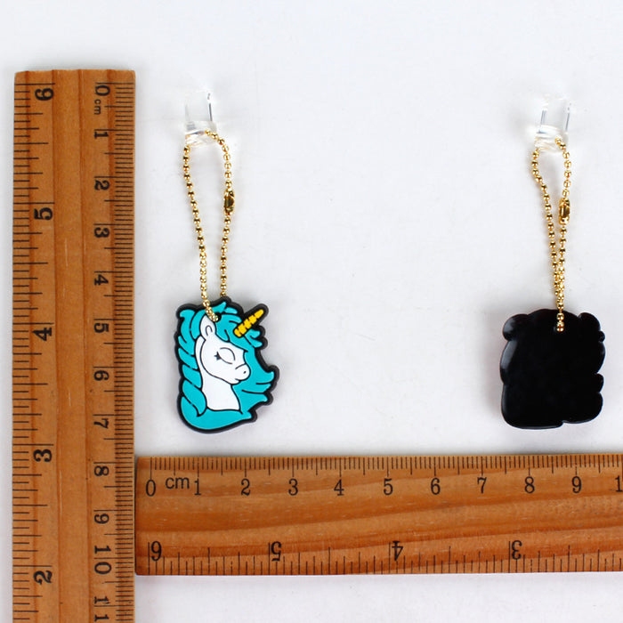 Wholesale Mobile Phone Dust Plug PVC Cute Unicorn Pendant MOQ≥3 JDC-PC-ZhongJ005