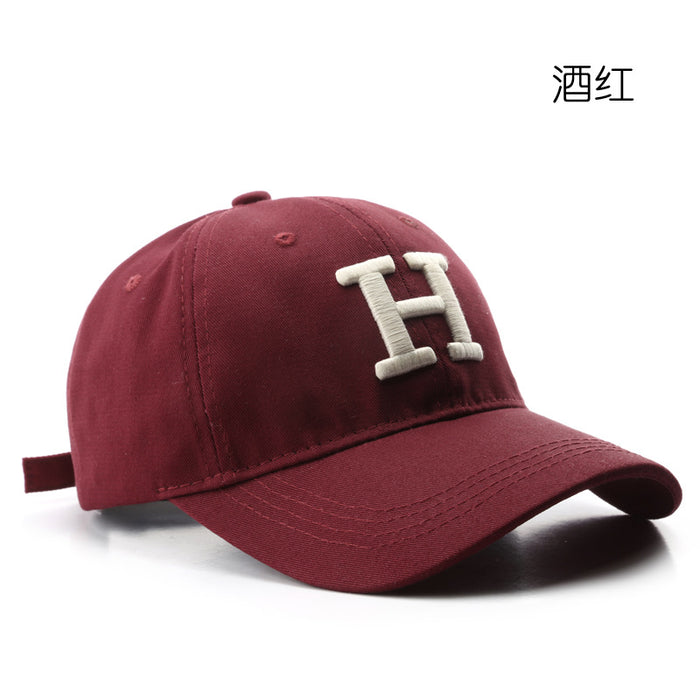 Wholesale Letter Brim Baseball Cap Outdoor Sunscreen Shade JDC-FH-TLa003