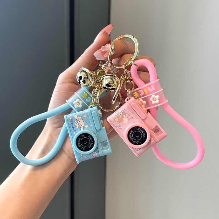 Wholesale Keychain Plastic Cute Camera Sound and Glow MOQ≥2 JDC-KC-GHui025