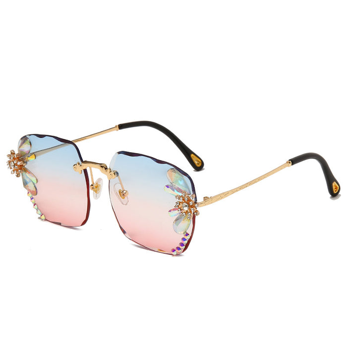 Jewelry Wholesalewholesale women's diamond sunglasses JDC-SG-GuiM005 Sunglasses 闺淼 %variant_option1% %variant_option2% %variant_option3%  Factory Price JoyasDeChina Joyas De China