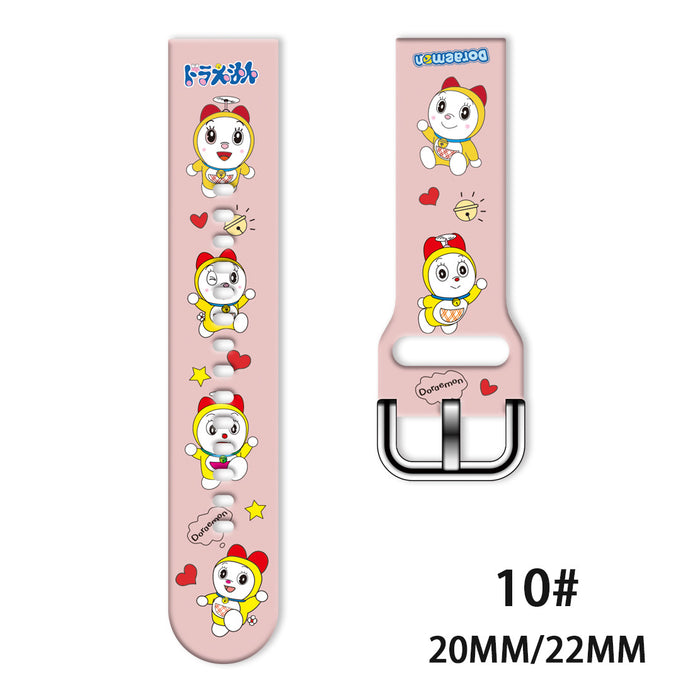 Wholesale Printed Tpu Watch Strap Wrist Strap JDC-WD-NuoQi051