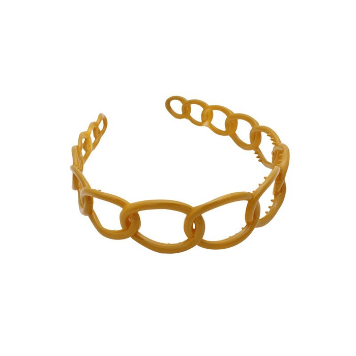 Wholesale headband plastic hollow non-slip MOQ≥2 JDC-HD-ManShang005