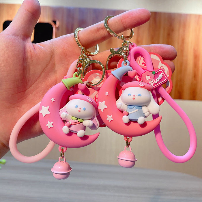 Wholesale Keychain PVC Cartoon Cute Pendant Doll Ornament JDC-KC-JG248