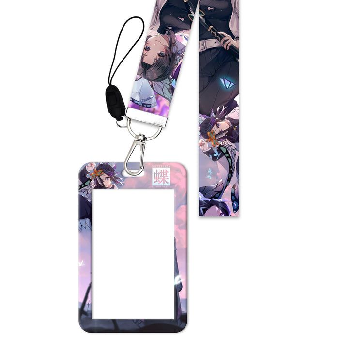 Wholesale Keychains Polyester Anime Card Case Keychain Long Lanyard Combination Detachable (M) MOQ≥8 JDC-KC-QTN012