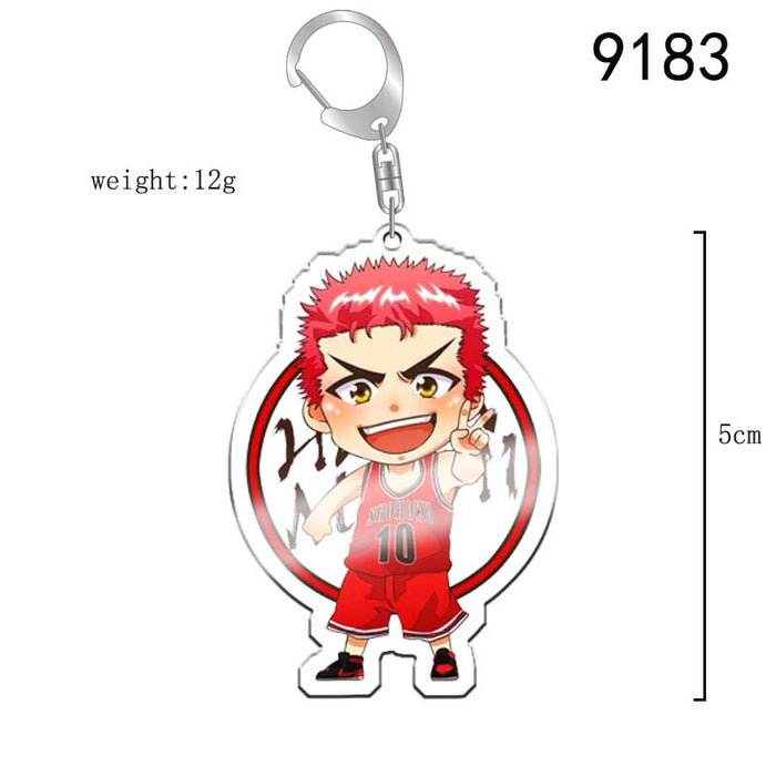 Wholesale Anime Acrylic Slam Dunk Keychain (M) MOQ≥2 JDC-KC-XCai012