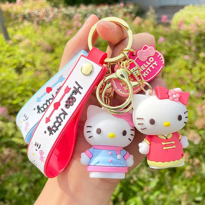 Jewelry WholesaleWholesale cat series keychain cartoon couple jewelry bag car key pendant MOQ≥2 JDC-KC-JuXing001 Keychains 聚兴 %variant_option1% %variant_option2% %variant_option3%  Factory Price JoyasDeChina Joyas De China