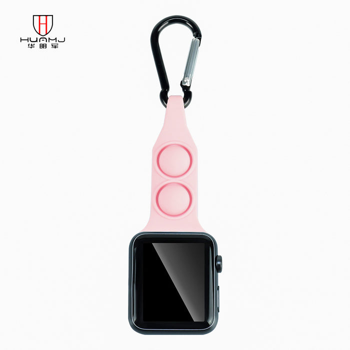 Jewelry WholesaleWholesale Apple Watch Silicone Nurse Watch Band MOQ≥2 JDC-WB-HMJ001 Watch Band 华明军 %variant_option1% %variant_option2% %variant_option3%  Factory Price JoyasDeChina Joyas De China