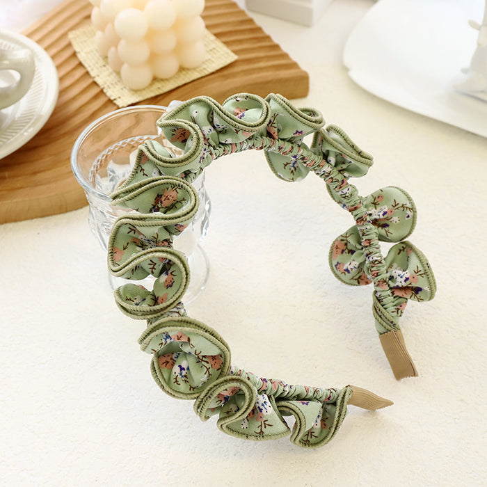 Wholesale fabric print headband floral MOQ≥2 JDC-HD-MIs006