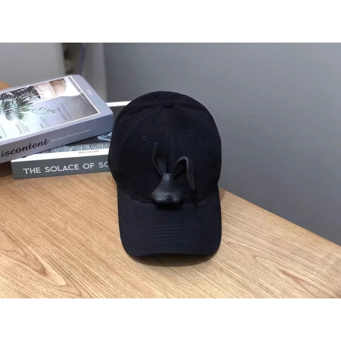 Wholesale Cotton Three Dimensional Rabbit Matte Baseball Hat JDC-FH-DaBo006