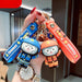 Jewelry WholesaleWholesale Cartoon Firefighter Raccoon Jun Soft Glue Keychain JDC-KC-GSXM078 Keychains 萌叙 %variant_option1% %variant_option2% %variant_option3%  Factory Price JoyasDeChina Joyas De China