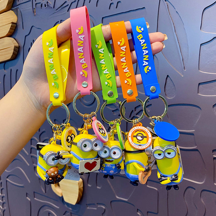 Wholesale Keychain Metal Cartoon Cute Epoxy Key Chain Ring (F) JDC-KC-BaiM043