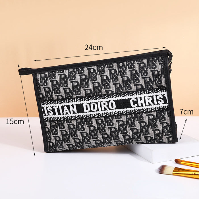 Wholesale storage bag pu large capacity portable cosmetic bag MOQ≥3 JDC-SB-Xiha002