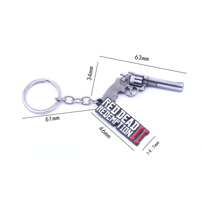 Wholesale Gun Metal Keychain (M) MOQ≥2 JDC-KC-CShuo002