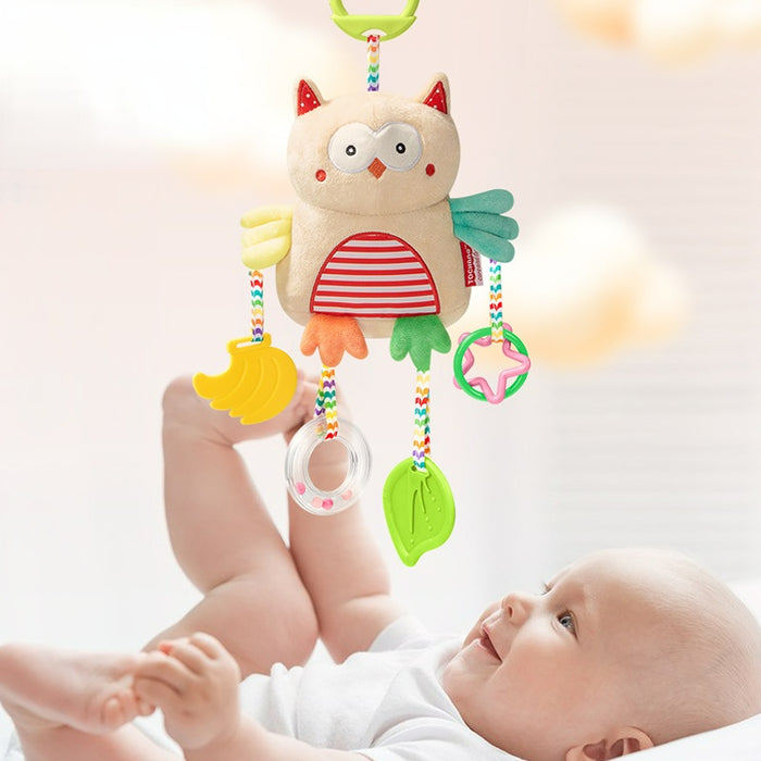 Wholesale plush animal multifunctional soothing baby doll pendant JDC-DC-Kedi001