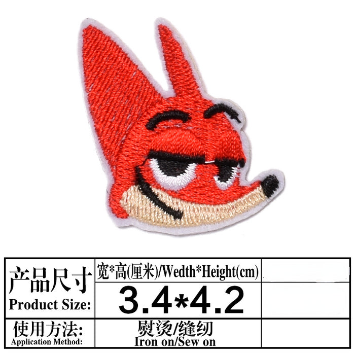 Wholesale Embroidered Cloth Stickers Cartoon (M) JDC-EBY-Lide003