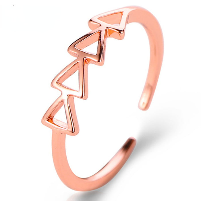 Wholesale Geometric Cutout Open Rings JDC-RS-D081