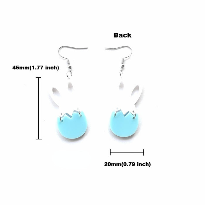 Jewelry WholesaleWholesale Easter Cute Easter Egg Bunny Earrings JDC-ES-XUEP007 Earrings 雪帕 %variant_option1% %variant_option2% %variant_option3%  Factory Price JoyasDeChina Joyas De China