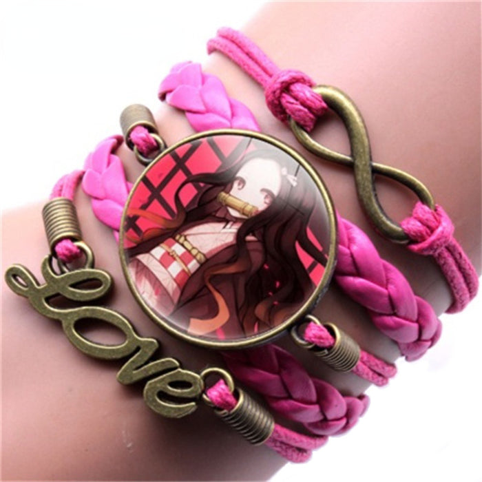 Wholesale Cool Handmade Leather Braided Bracelets MOQ≥2 (M) JDC-BT-YanY001