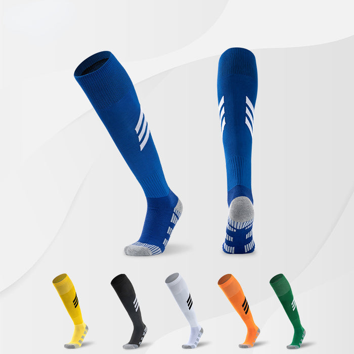 Wholesale Sock Cotton Training Non-Slip Soccer Socks Adult Breathable Wicking JDC-SK-JinR004