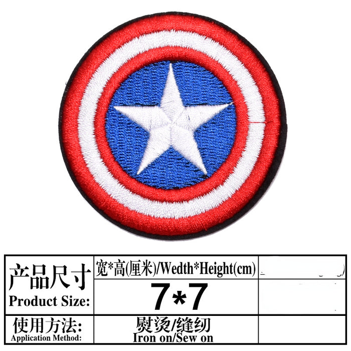 Wholesale Embroidered Cloth Stickers Cartoon (M) JDC-EBY-Lide003