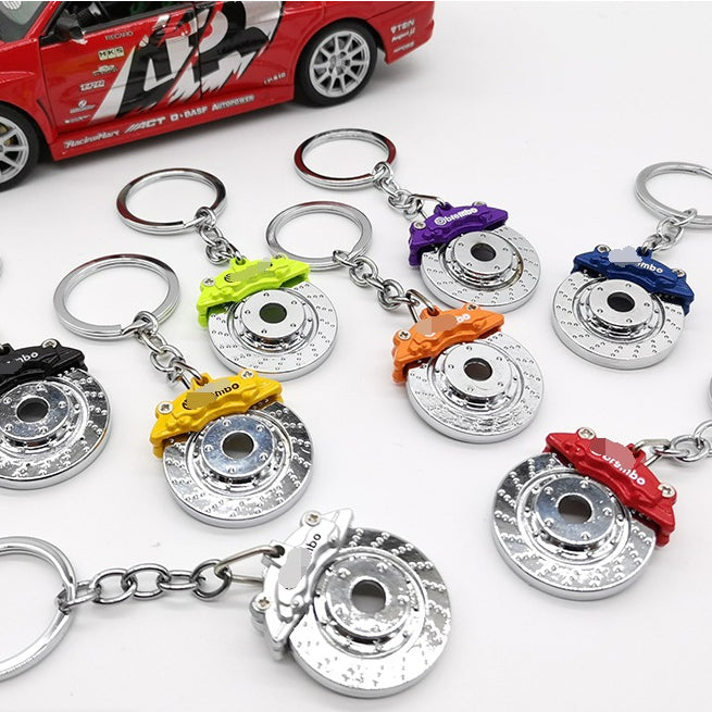 Jewelry WholesaleWholesale Brake Disc Caliper Zinc Alloy Car Keychain MOQ≥3 JDC-KC-WeiJ005 Keychains 维京 %variant_option1% %variant_option2% %variant_option3%  Factory Price JoyasDeChina Joyas De China