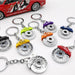 Jewelry WholesaleWholesale Brake Disc Caliper Zinc Alloy Car Keychain MOQ≥3 JDC-KC-WeiJ005 Keychains 维京 %variant_option1% %variant_option2% %variant_option3%  Factory Price JoyasDeChina Joyas De China