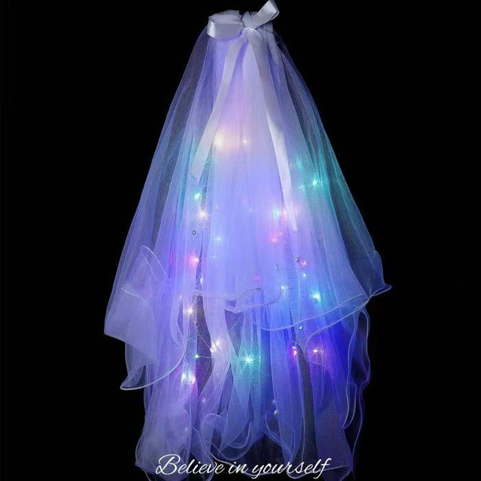 Wholesale Veil Fabric LED Lighted MOQ≥3 JDC-FT-SHCA002