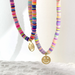 Jewelry WholesaleWholesale 14K gold-plated soft pottery necklace JDC-NE-Linh007 necklaces 麟凰 %variant_option1% %variant_option2% %variant_option3%  Factory Price JoyasDeChina Joyas De China