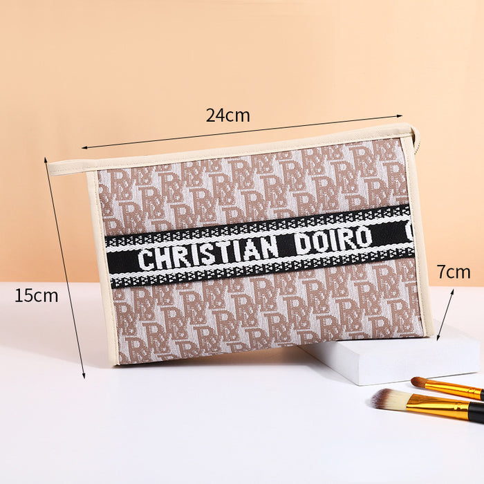 Wholesale storage bag pu large capacity portable cosmetic bag MOQ≥3 JDC-SB-Xiha002