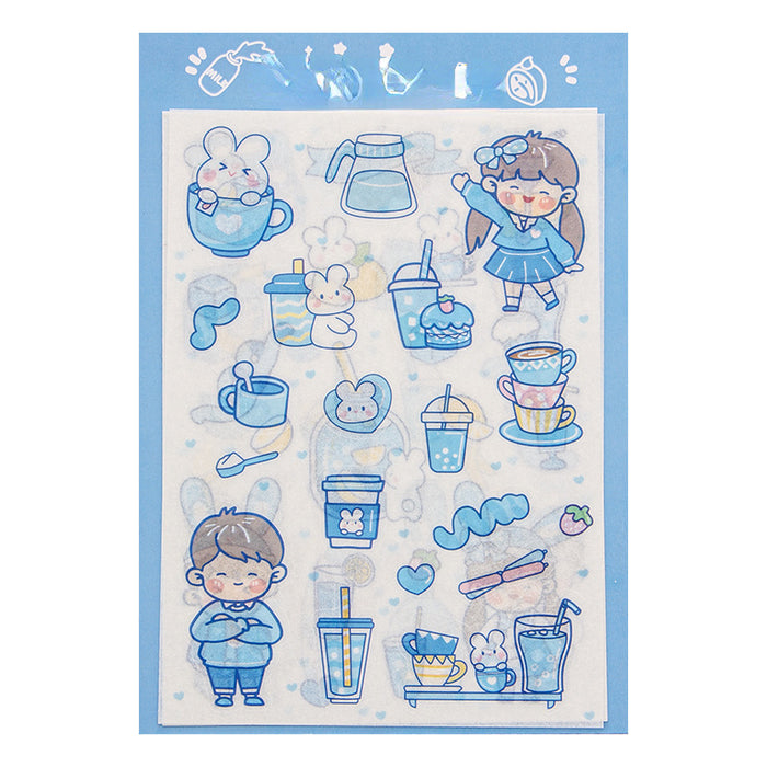 Wholesale washi diy material stickers MOQ≥2 JDC-ST-chsh002